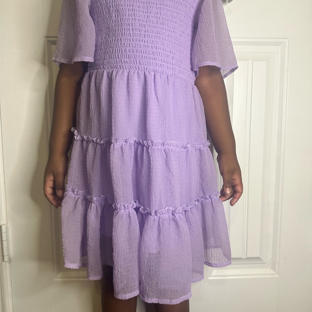 Lavender Kids Dress